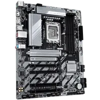 GIGABYTE B860 DS3H Carte mère - Processeurs Intel Core Ultra, VRM 8+1+2+2 phases, jusqu'à 9066MHz DDR5, 1xPCIe 5.0 + 1xPCIe 4.0 M.2, LAN 2,5 GbE, USB 3.2 Gen 2x2 - 3