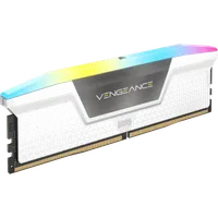 Kit Mémoire RAM Corsair Vengeance RGB DDR5 32 Go (2x16 Go) 6000 MHz CL30 Blanc - 2