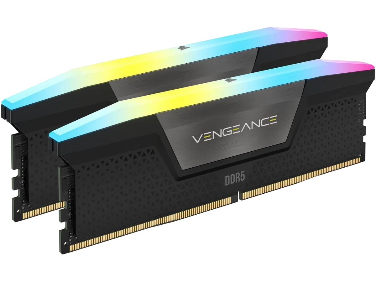 Corsair Vengeance RGB CMH64GX5M2B5200C40 module de mémoire 64 Go 2 x 32 Go DDR5 288-pin DIMM