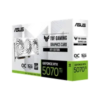 ASUS TUF Gaming TUF-RTX5070TI-O16G-BTF-WHITE NVIDIA GeForce RTX 5070 Ti 16 Go GDDR7 - 12