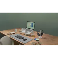 Souris Logitech Pebble 2 M350s Graphite - Ambidextre, Sans Fil Bluetooth & RF, 4000 DPI - 6