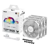 ASUS TUF GAMING TR120 ARGB 3IN1 White Boitier PC Refroidisseur d'air 12 cm Blanc - 11