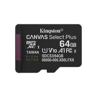 Kingston Technology 64GB microSDXC Canvas Select Plus Gen3 - Carte Mémoire Haute Performance - 4