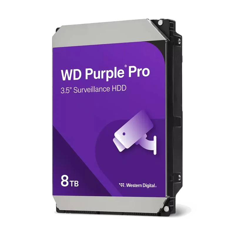 Disque Dur 3,5" Western Digital Purple Pro 8To 256Mo - S-ATA