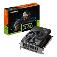GIGABYTE GeForce RTX 5050 D6 8G Carte Graphique - 8GB GDDR6, 128bit, PCI-E 5.0, 2572MHz Fréquence du cœur, 2 x DP, 2 x HDMI, NVIDIA DLSS 4, GV-N5050D6-8GD