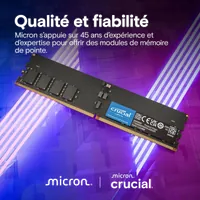 Module de Mémoire Crucial Pro DDR5 6400 MT/s - 32 Go - 5
