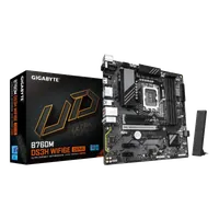 GIGABYTE B760M DS3H WIFI6E GEN5 Carte Mère – Compatible avec les processeurs Intel Core 14e génération, VRM numérique 6+2+1 phases, jusqu’à 5600 MHz DDR5, 2 x M.2 PCIe 4.0, Wi-Fi 6E, LAN 2.5 GbE, USB 3.2 Gen2 - 2