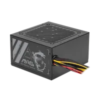 Alimentation MSI MAG A500N-H 500W ATX Noir - Fiabilité et Performance