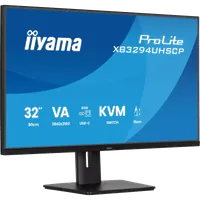 iiyama ProLite XB3294UHSCP-B1 écran plat de PC 80 cm (31.5") 3840 x 2160 pixels 4K Ultra HD Noir