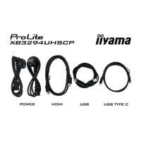 iiyama ProLite XB3294UHSCP-B1 écran plat de PC 80 cm (31.5") 3840 x 2160 pixels 4K Ultra HD Noir - 17