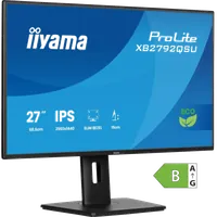 iiyama ProLite XB2792QSU-B1 écran plat de PC 68,6 cm (27") 2560 x 1440 pixels Quad HD LED Noir