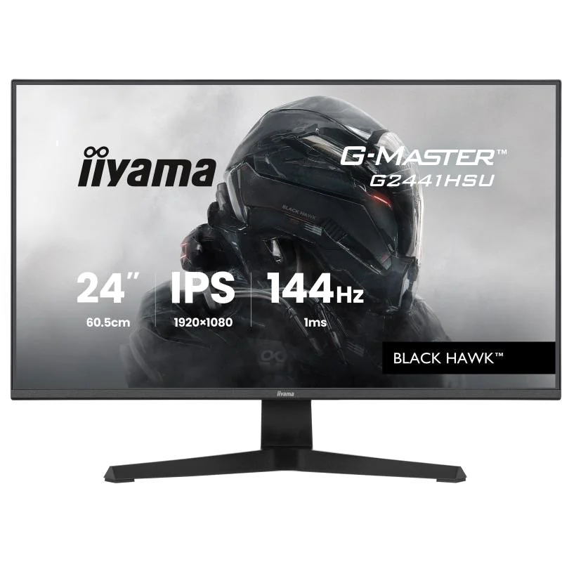 iiyama G2441HSU-B1 écran plat de PC 60,5 cm (23.8") 1920 x 1080 pixels Full HD LED Noir