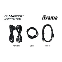 iiyama G2441HSU-B1 écran plat de PC 60,5 cm (23.8") 1920 x 1080 pixels Full HD LED Noir - 16