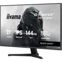 iiyama G-MASTER G2741QSU-B1 écran plat de PC 68,6 cm (27") 2560 x 1440 pixels 4K Ultra HD QLED Noir - 2