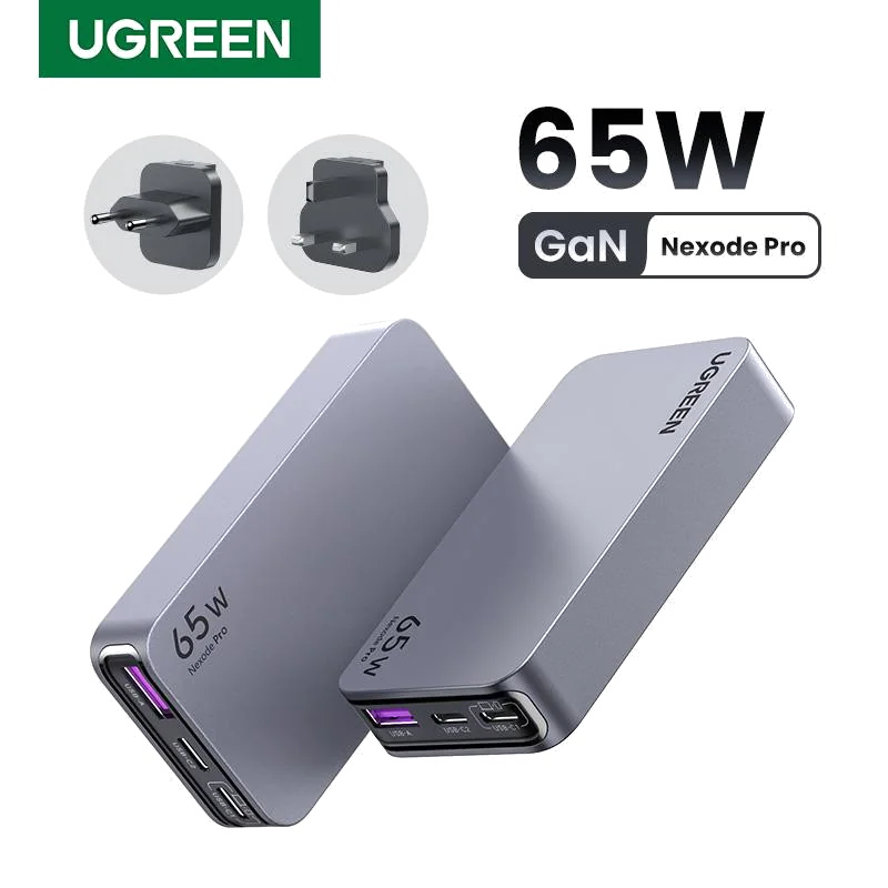 Ugreen Nexode Pro 65W GaN Travel Charger Intérieure