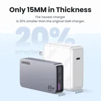 Ugreen Nexode Pro 65W GaN Travel Charger Intérieure - 2