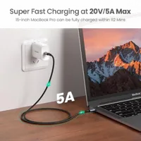 Ugreen 70429 - Câble USB-C vers USB-C 1m Noir - 2