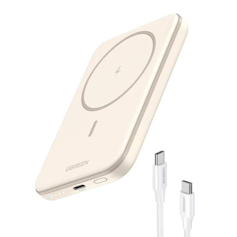 Ugreen 25207 banque d'alimentation électrique 5000 mAh Recharge sans fil Noir