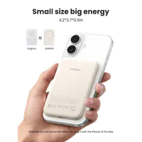 Ugreen 25207 banque d'alimentation électrique 5000 mAh Recharge sans fil Noir - 8