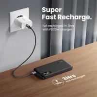 Ugreen 25742 banque d'alimentation électrique Lithium-Ion (Li-Ion) 10000 mAh Noir - 5