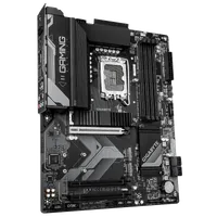 GIGABYTE B760 GAMING X WIFI6E GEN5 Carte Mère – Compatible avec les processeurs Intel Core 14e génération, VRM 8+1+1 phases, jusqu’à 5600 MHz DDR5, 3 x M.2 PCIe 4.0, Wi-Fi 6E, LAN 2.5 GbE, USB 3.2 Gen 2 - 3