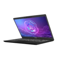 MSI Modern 15 H AI C2HMG-282FR Intel Core Ultra 9 285H Ordinateur portable 39,6 cm (15.6") Full HD 16 Go DDR5-SDRAM 512 Go SSD Wi-Fi 6E (802.11ax) Windows 11 Home Français Noir - 9