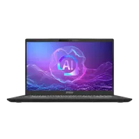 MSI Modern 15 H AI C2HMG-282FR Intel Core Ultra 9 285H Ordinateur portable 39,6 cm (15.6") Full HD 16 Go DDR5-SDRAM 512 Go SSD Wi-Fi 6E (802.11ax) Windows 11 Home Français Noir - 11