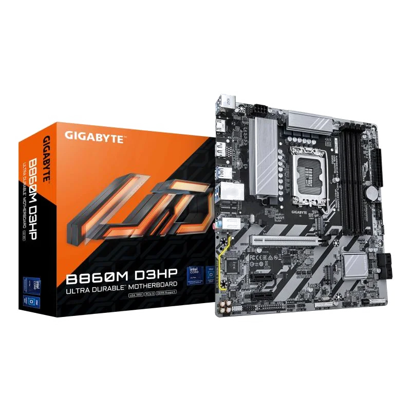 GIGABYTE B860M D3HP - Carte mère Micro-ATX pour processeurs Intel Core Ultra