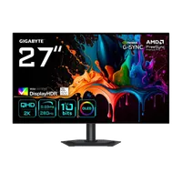 GIGABYTE MO27Q28G Moniteur Gaming OLED 27" QHD - 2560 x 1440, 280Hz, 0,03ms, 335 cd/m², Display HDR True Black 500, HDMI 2.1, DisplayPort 1.4 - 1