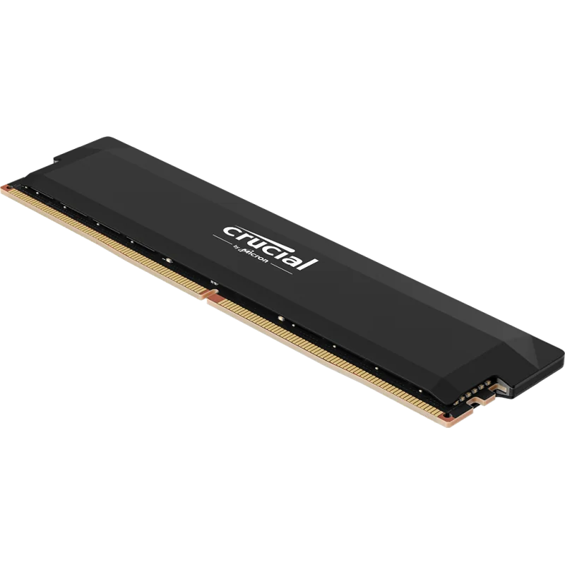 Mémoire RAM Crucial Pro OC DDR5 16 Go 6400 MHz CL32 UDIMM Noir