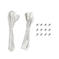 Pack 3 Ventilateurs Boîtier PC DeepCool FL12 WH 12cm Blanc - 6