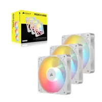 Pack 3 Ventilateurs Corsair RS120 ARGB 120mm Blanc PWM - 4