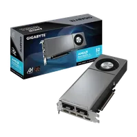 GIGABYTE Radeon AI PRO R9700 AI TOP 32G Carte Graphique – 32 Go GDDR6, 256 bits, PCI-E 5.0, 2920 MHz Fréquence du processeur, 3 x DisplayPort, 1 x HDMI, GV-R9700AI TOP-32GD 1.1