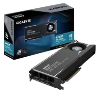 GIGABYTE Radeon PRO W7900 Dual Slot AI TOP 48G Carte Graphique - 48 Go GDDR6, 384 bits, PCI-E 4.0, 3 x DisplayPort 2.1, W7900 AI TOP 48G