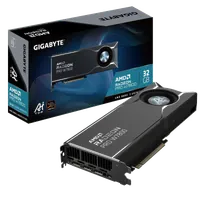 GIGABYTE Radeon PRO W7800 AI TOP 32G Carte Graphique - 32 Go GDDR6, 256 bits, PCI-E 4.0, 3 x DisplayPort 2.1, W7800 AI TOP 32G