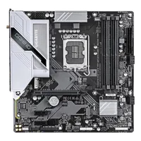 GIGABYTE B760M GAMING PLUS WIFI DDR4 Carte mère - Compatible avec les processeurs Intel Core de 14e génération, VRM 4+1+1 phases, jusqu'à 5333 MHz DDR4 (OC), 2xPCIe 4.0 M.2, Wi-Fi 6, LAN 1 GbE, USB 3.2 Gen 1 - 1