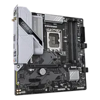 GIGABYTE B760M GAMING PLUS WIFI DDR4 Carte mère - Compatible avec les processeurs Intel Core de 14e génération, VRM 4+1+1 phases, jusqu'à 5333 MHz DDR4 (OC), 2xPCIe 4.0 M.2, Wi-Fi 6, LAN 1 GbE, USB 3.2 Gen 1 - 3