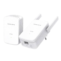 Kit CPL Gigabit AV1000 WiFi Mercusys MP510 - 1000 Mbit/s