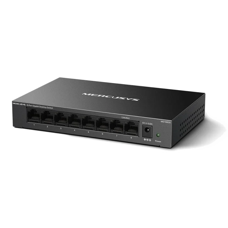 Switch Réseau Gigabit 8 Ports Non Géré Mercusys MS108GS