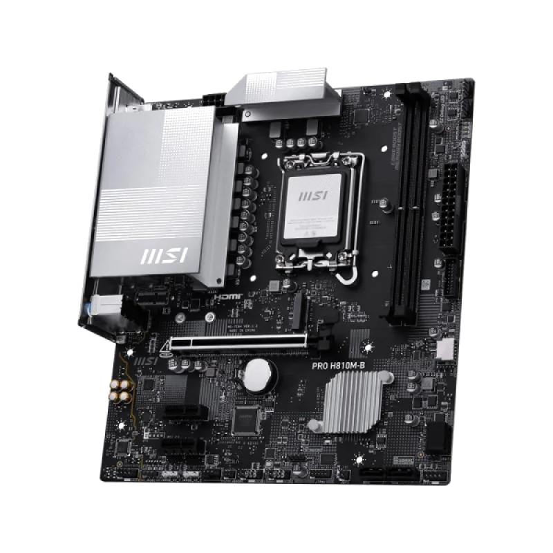 MSI PRO H810M-B carte mère Intel H810 LGA 1851 (Socket V1) micro ATX