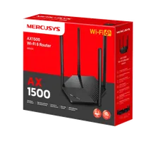 Routeur Wi-Fi 6 Mercusys MR60X AX1500 Bi-bande Gigabit - 5