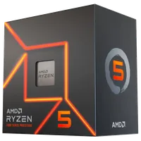 Processeur AMD Ryzen 5 7400 BOX - 6 Cœurs / 12 Threads - Socket AM5