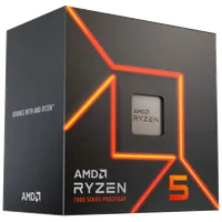 Processeur AMD Ryzen 5 7400 BOX - 6 Cœurs / 12 Threads - Socket AM5 - 3