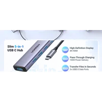 Ugreen 15596 - Station d'accueil USB 3.2 Gen 1 Aluminium - 3