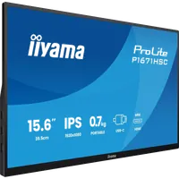 iiyama ProLite P1671HSC-B1 écran plat de PC 39,6 cm (15.6") 1920 x 1080 pixels Full HD LED Noir - 8
