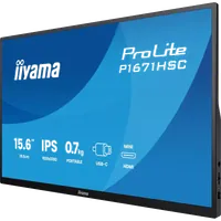 iiyama ProLite P1671HSC-B1 écran plat de PC 39,6 cm (15.6") 1920 x 1080 pixels Full HD LED Noir - 10