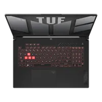 ASUS TUF Gaming A17 TUF707NUQ-ISCHX031W AMD Ryzen™ 7 170 Ordinateur portable 43,9 cm (17.3") Full HD 16 Go DDR5-SDRAM 512 Go SSD NVIDIA GeForce RTX 4050 Wi-Fi 6 (802.11ax) Windows 11 Home Noir, Gris - 4