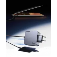 Ugreen Nexode Pro 160W GaN Charger with USB-C Cable Universel Noir, Gris Secteur Charge rapide Intérieure - 6