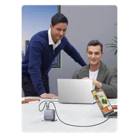 Ugreen Nexode Pro 160W GaN Charger with USB-C Cable Universel Noir, Gris Secteur Charge rapide Intérieure - 7