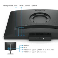 BenQ RD240Q écran plat de PC 61,2 cm (24.1") 2560 x 1600 pixels WQXGA LCD Noir - 6